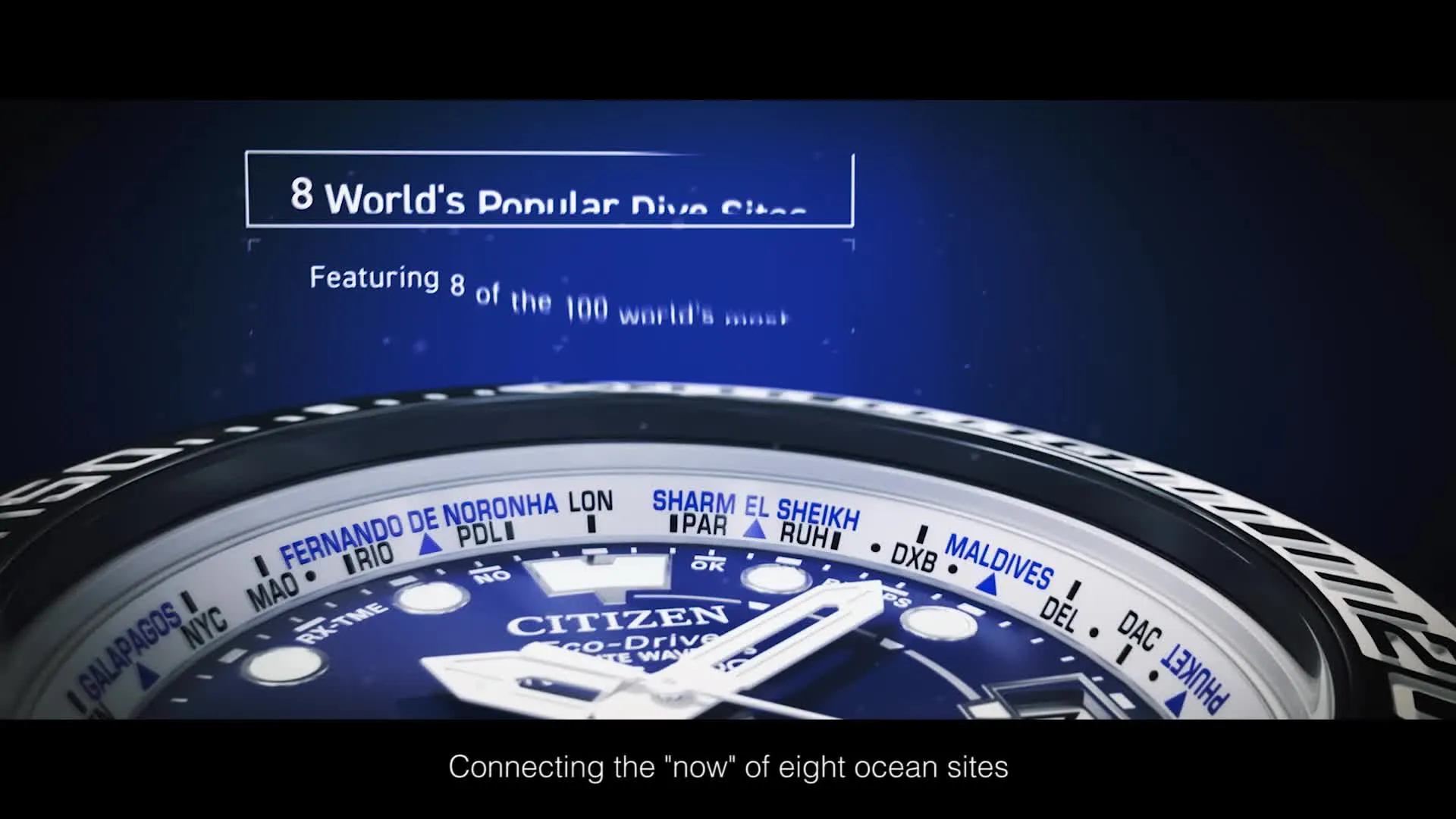 Satellite Wave GPS Diver 200M Green Dial Polyurethane Strap CC5001